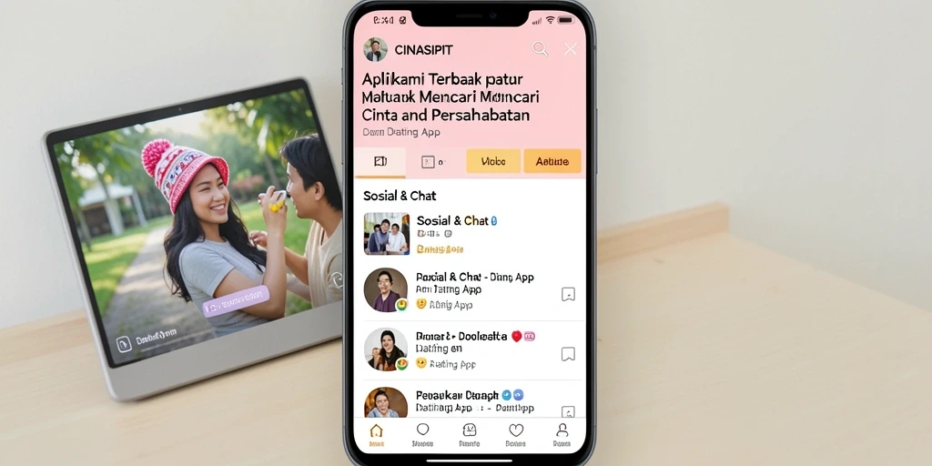 Antarmuka CINASIPIT menampilkan profil pengguna dengan mudah dan menarik.