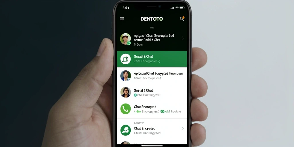 Antarmuka DENTOTO yang modern dan ramah pengguna.