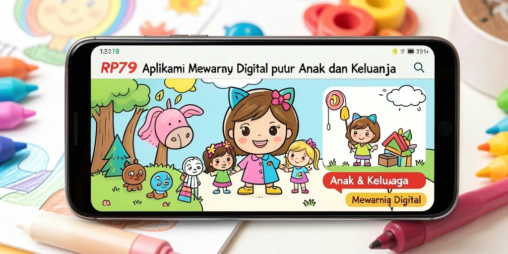 Tampilan antarmuka pengguna RP79 yang menarik dan interaktif.